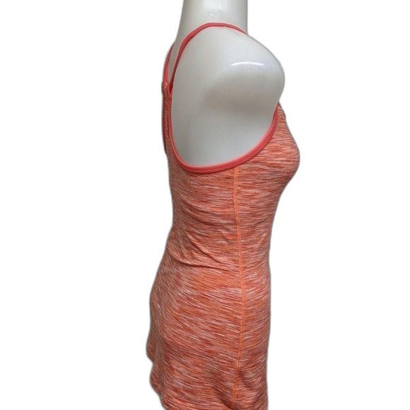 Lucy Cami Tank Top  Women X-Small Activewear Fitted Stretch Coral XS - Picture 3 of 8